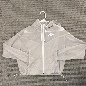 Nike Women's Light Gray Utility Jacket